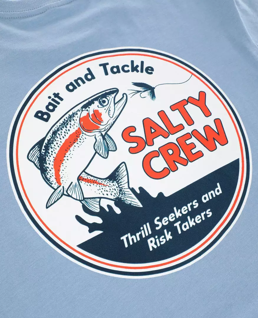 Salty Crew Fly Guy Premium Light Blue Tee Apparel 5 Salty Crew Fly Guy Premium Light Blue Tee Apparel