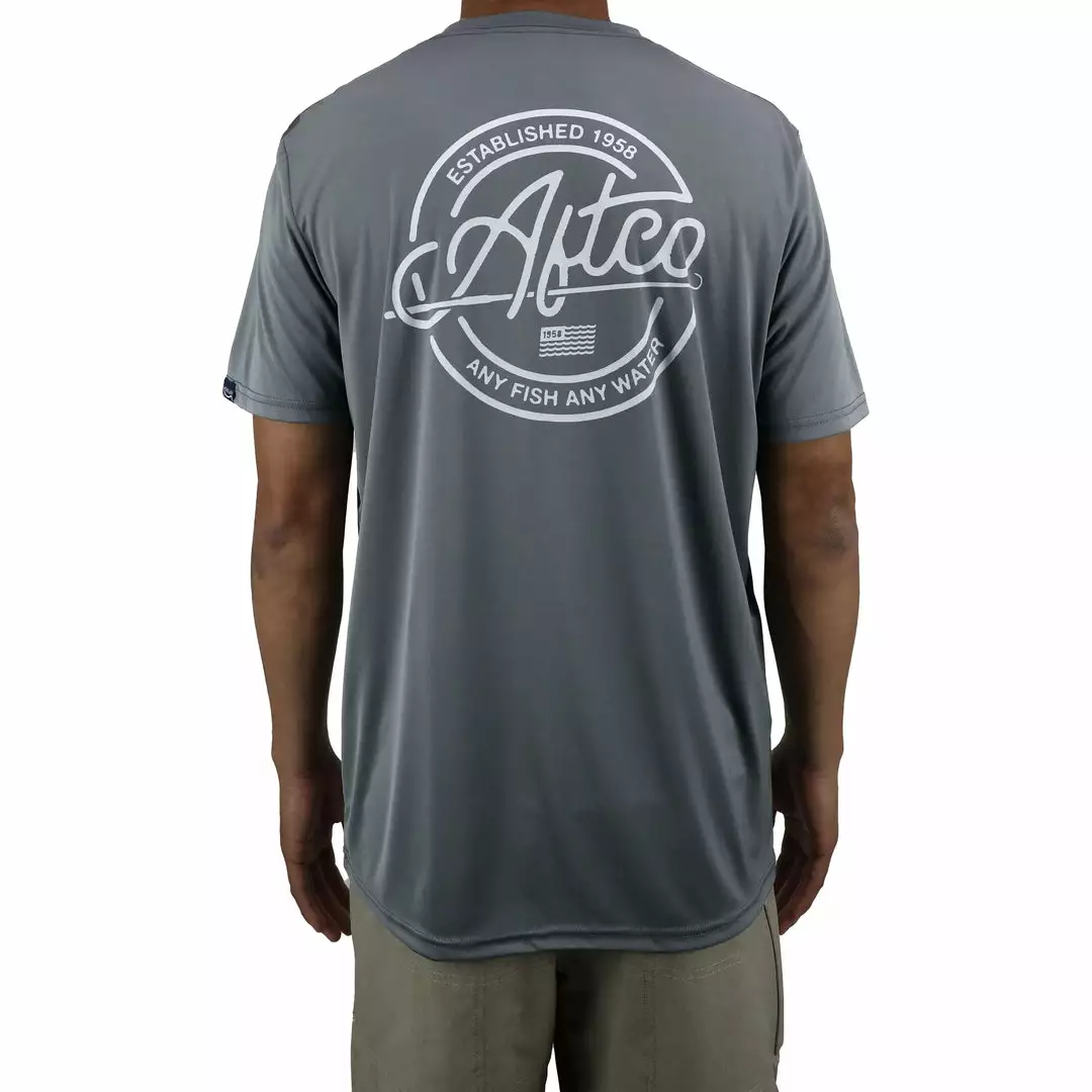 Aftco Momentum SS Performance Shirt Charcoal 6 Aftco Momentum SS Performance Shirt Charcoal