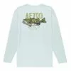 Aftco Wild Catch Long Sleeve Tee Sprout