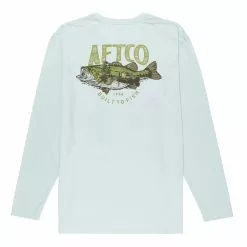 Aftco Wild Catch Long Sleeve Tee Sprout