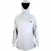 Aftco Jason Christine Hooded Performance Shirt - Gray 2 Aftco Jason Christine Hooded Performance Shirt - Gray