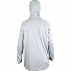 Aftco Jason Christine Hooded Performance Shirt - Gray