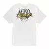 Aftco Wild Catch Short Sleeve Tee White 1 Aftco Wild Catch Short Sleeve Tee White