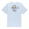 Aftco Sail Fishing Short Sleeve Tee - Pearl