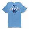 Aftco Weigh In Tuna SS T-Shirt - Azure Heather 2 Aftco Weigh In Tuna SS T-Shirt - Azure Heather