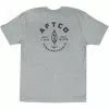 Aftco Westside Short Sleeve Tee Gun Metal Heather