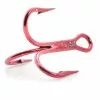 Freshwater Mustad Red Treble Hooks