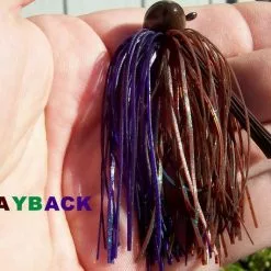 California Reservoir Lures Johnny C's Pro Staff Football Jigs 3/8 Oz Freshwater