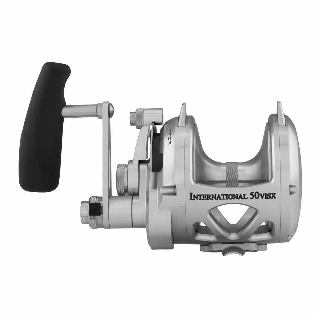 Penn International 2 Speed VISX Silver Reel 5 Penn International 2 Speed VISX Silver Reel