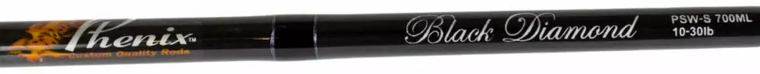 Phenix Black Diamond Spinning Rods 4 Phenix Black Diamond Spinning Rods