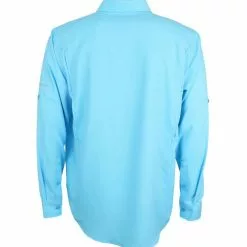 Aftco Rangle Vented Long Sleeve Shirt - Hazel Blue