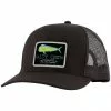 Salty Crew Mahi Mount Retro Trucker Hat - Black