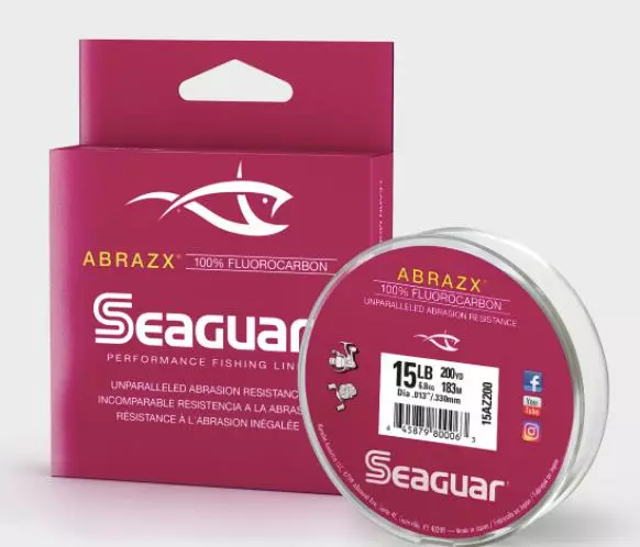 Seaguar Abrazx Fluorocarbon Line 3 Seaguar Abrazx Fluorocarbon Line