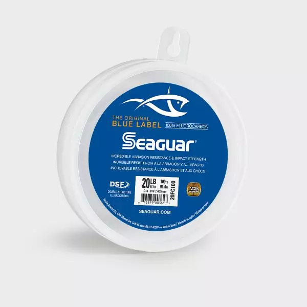 Freshwater Seaguar Blue Label 100% Fluorocarbon 25 Yards Leader Line 3 Freshwater Seaguar Blue Label 100% Fluorocarbon 25 Yards Leader Line