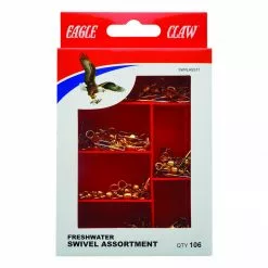 Freshwater Eagle Claw Swivel Assortment Pack