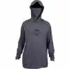 AFTCO Barracuda Geo Cool Hooded Long Sleeve Performance Shirt 1 AFTCO Barracuda Geo Cool Hooded Long Sleeve Performance Shirt