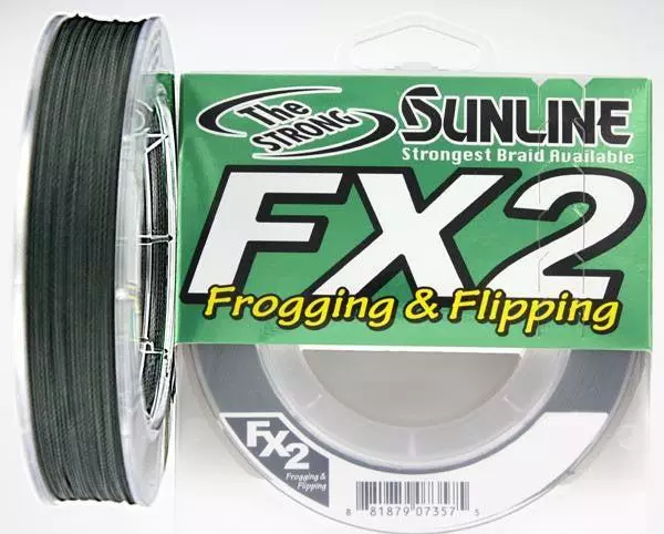 Freshwater Sunline FX2 Braided Fishing Line 3 Freshwater Sunline FX2 Braided Fishing Line
