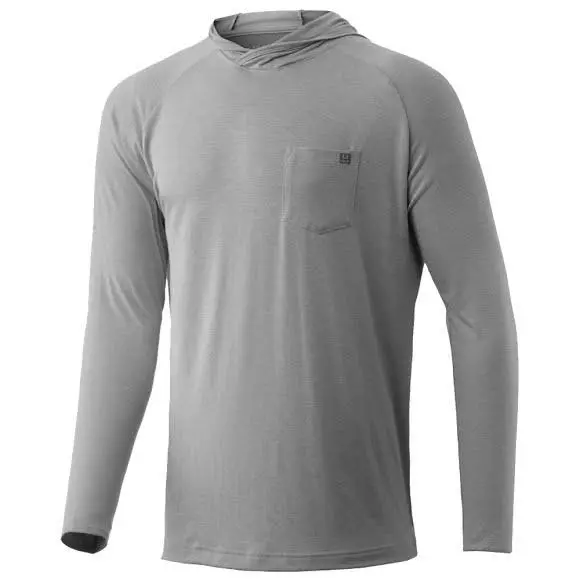Freshwater Huk Waypoint Hoodie - Grey 3 Freshwater Huk Waypoint Hoodie - Grey