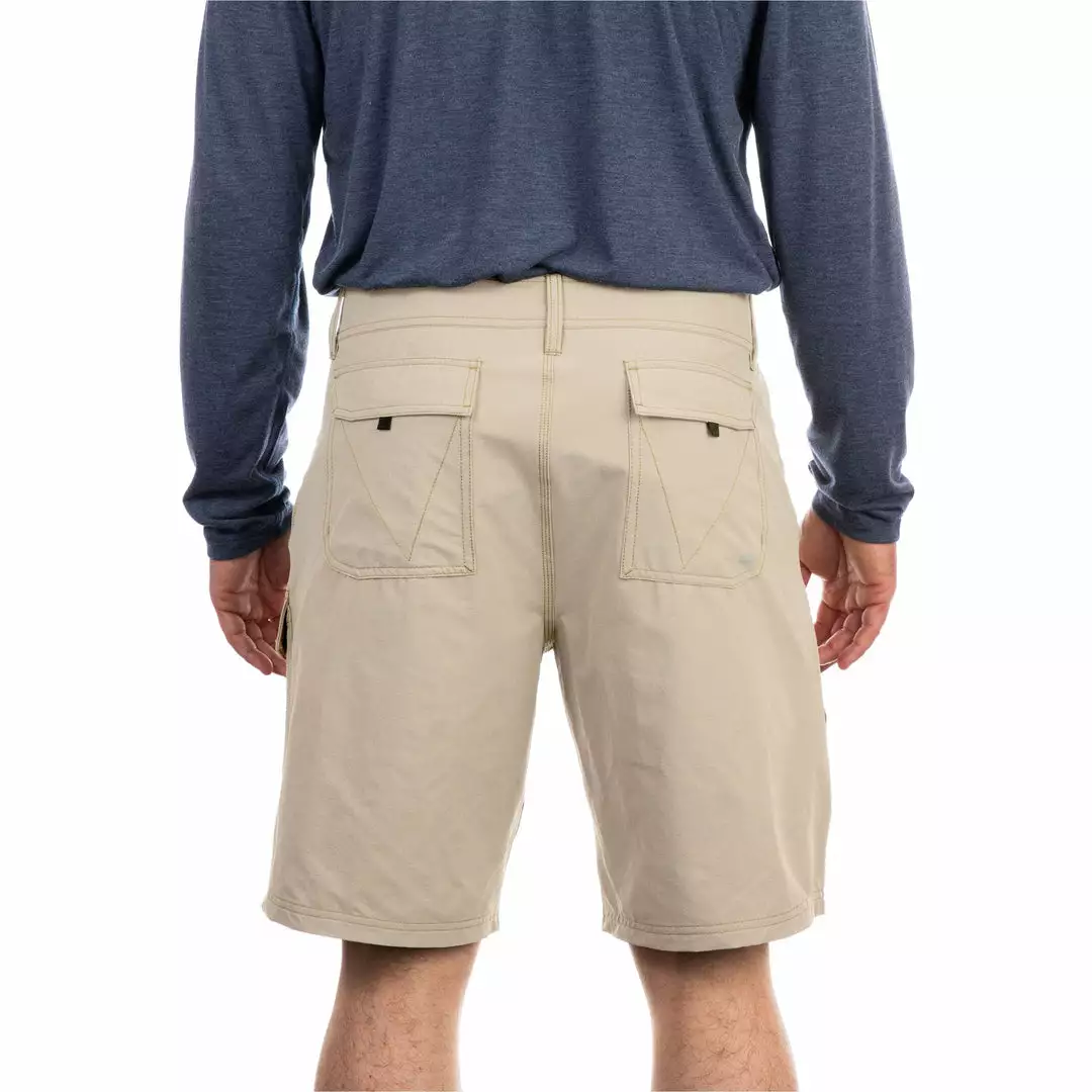 Aftco Stealth Fishing Shorts Khaki 5 Aftco Stealth Fishing Shorts Khaki