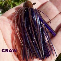 California Reservoir Lures Johnny C's Pro Staff Football Jigs 3/8 Oz Freshwater
