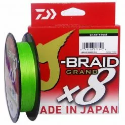Daiwa Dawia J-Braid X8 Grand Braided Line 300 Yds