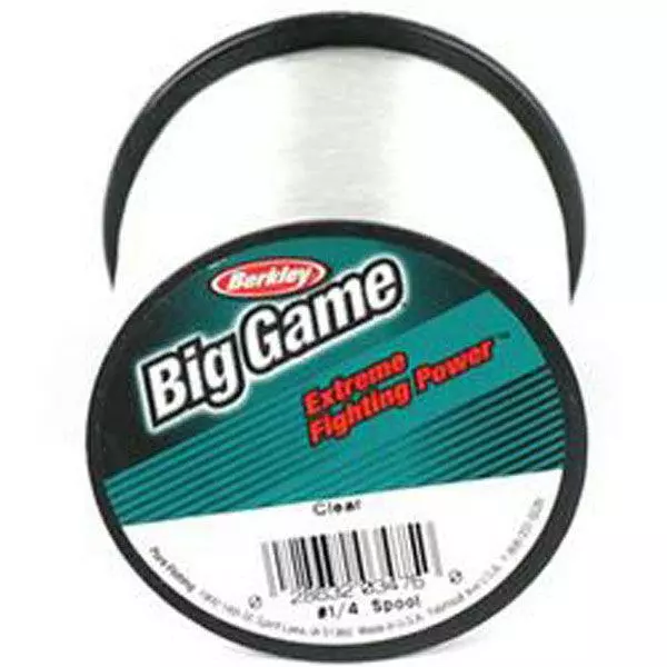 Berkley Trilene Big Game Clear 1/4# Spools 3 Berkley Trilene Big Game Clear 1/4# Spools