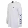 Aftco Samurai L/S Sun Protection Shirt - White