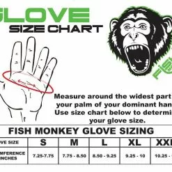 Freshwater Fish Monkey Stubby Guide Sun Protection Gloves 18 Freshwater Fish Monkey Stubby Guide Sun Protection Gloves
