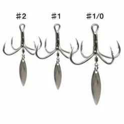Freshwater Decoy X-F55BQ Bladed Quattro Hook